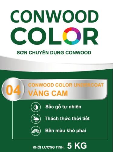 CONWOOD COLOR UNDERCOAT 04 VÀNG CAM 5KG