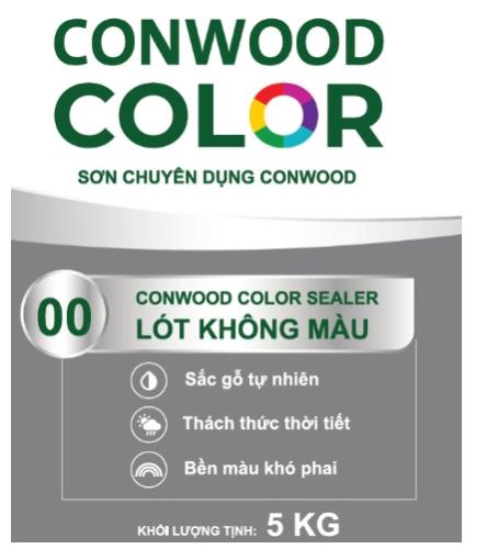 CONWOOD COLOR SEALER 00 LÓT KHÔNG MÀU 5KG