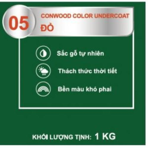 CONWOOD COLOR UNDERCOAT 05 ĐỎ 1KG