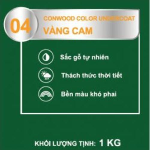 CONWOOD COLOR UNDERCOAT 04 VÀNG CAM 1KG